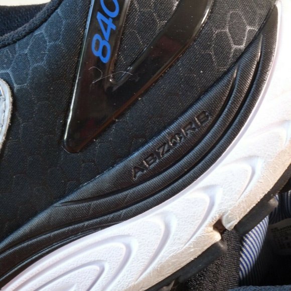 New Balance Mens 840 V4 M840GB4 Gray Black Running Shoes Lace Up Size 11.5 4E - Picture 9 of 11